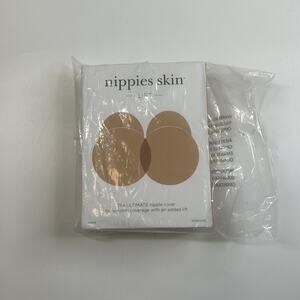 Nippies Skin Adhesive Nipple Covers Carmel Color Size D+ Cups In Original Box